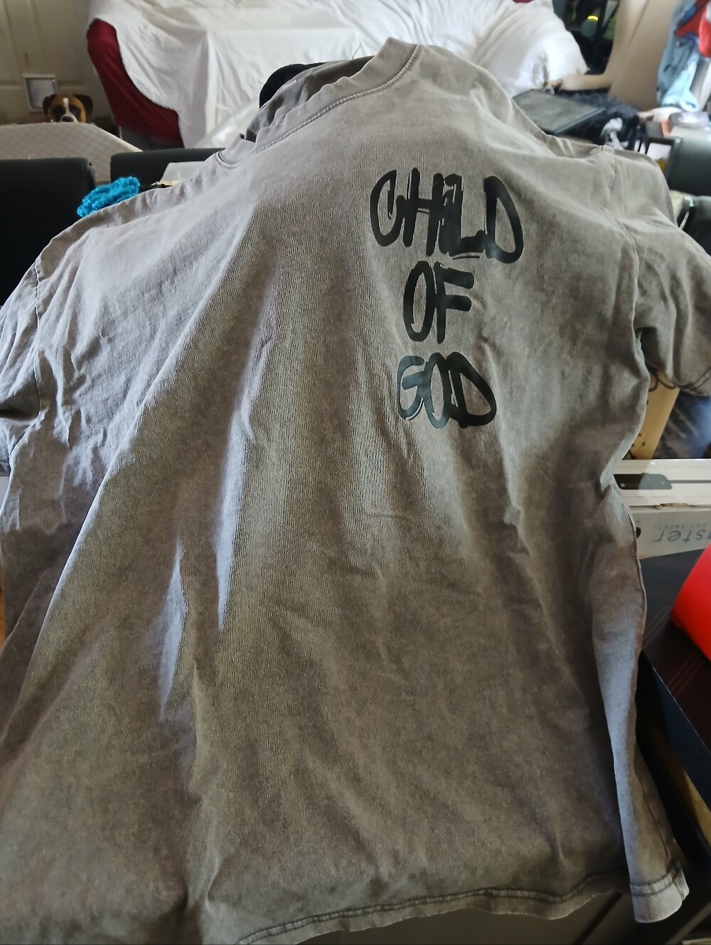 Child of God Gray Graphic Tee